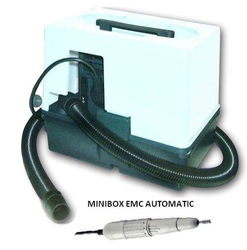 10102002 Minibox EMC Automatic Aspirator for Finishing with 4 filters Minibag